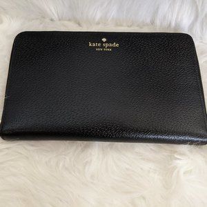 Black passport wallet - Kate Spade